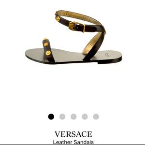 Versace flat sandals